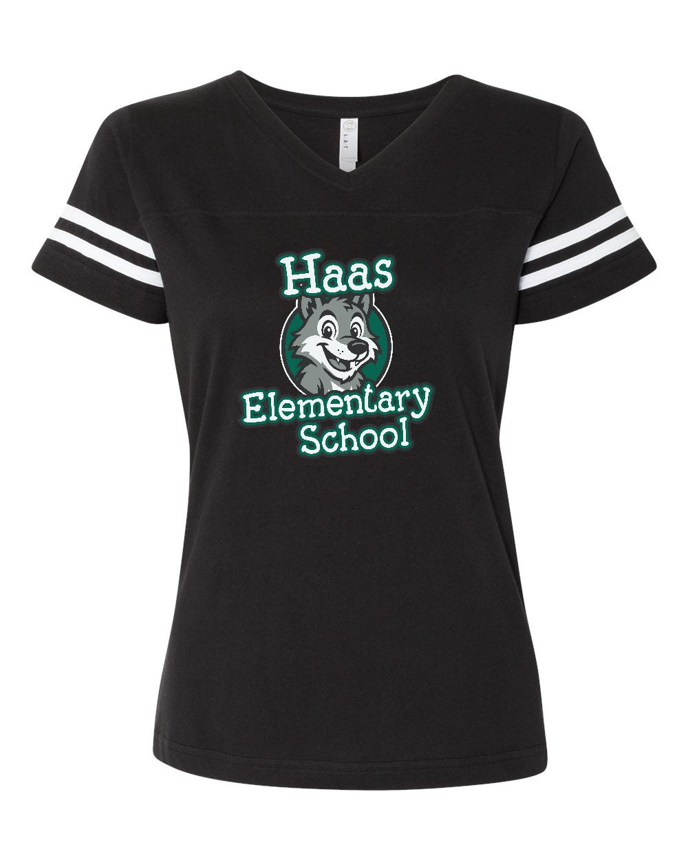 Haas Elementary Stripe Jersey Tee