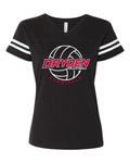 Dryden Volleyball Stripe Jersey Tee
