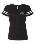 Valley Area Agency On Aging Stripe Jersey Tee