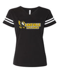 Lakeville Cartoon Falcons Stripe Jersey Tee