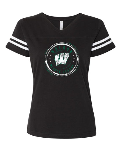 Waldon Middle School Short Sleeve Stripe Jersey Tee