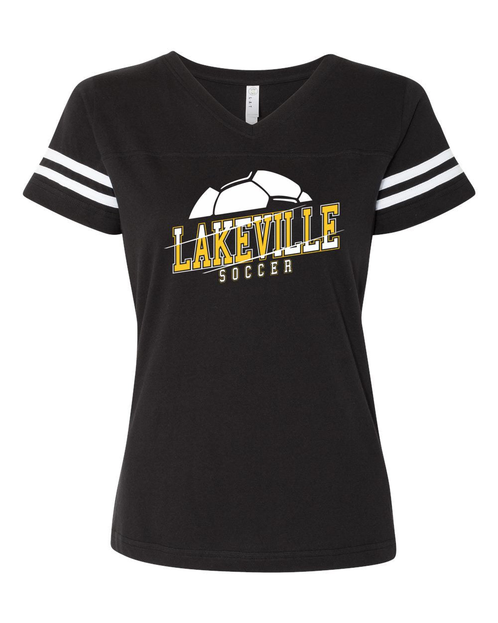 Lakeville Soccer Stripe Jersey Tee