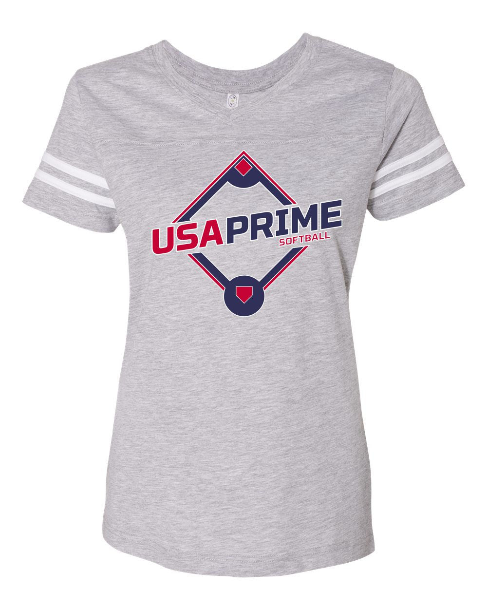 USA Prime Stripe Jersey Tee