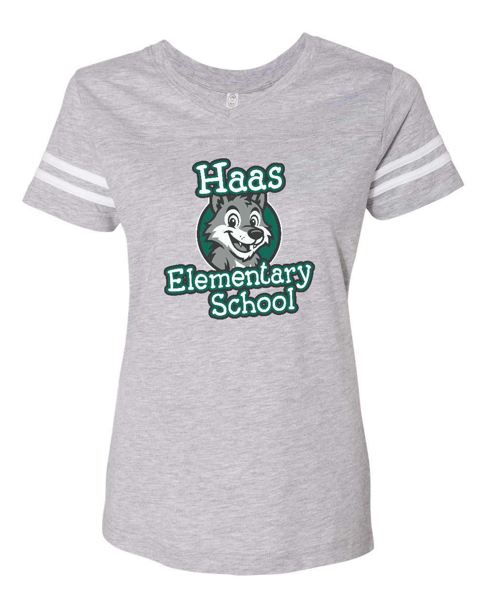 Haas Elementary Stripe Jersey Tee
