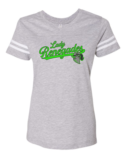 Lady Renegades Stripe Jersey Tee