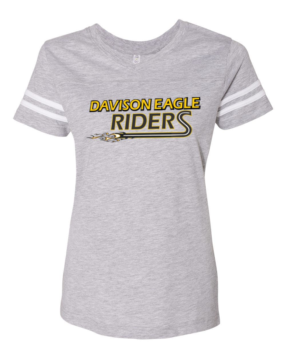 Davison Eagle Riders Stripe Jersey Tee