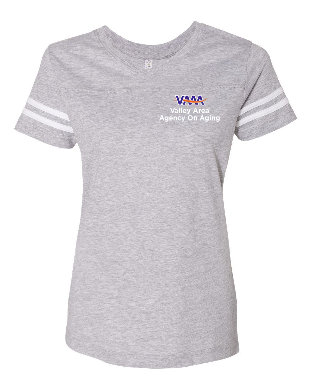 Valley Area Agency On Aging Stripe Jersey Tee