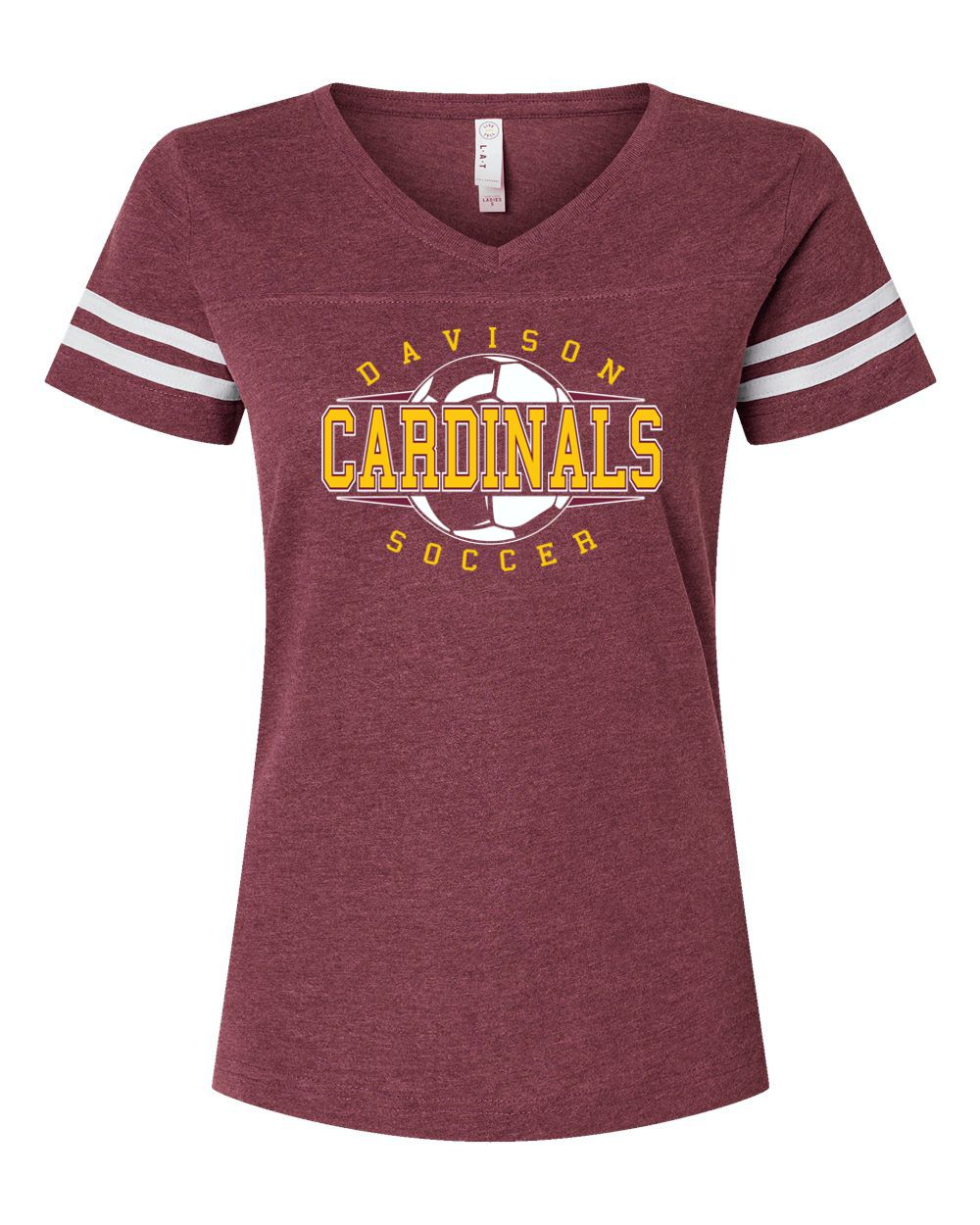 Davison Soccer Stripe Jersey Tee