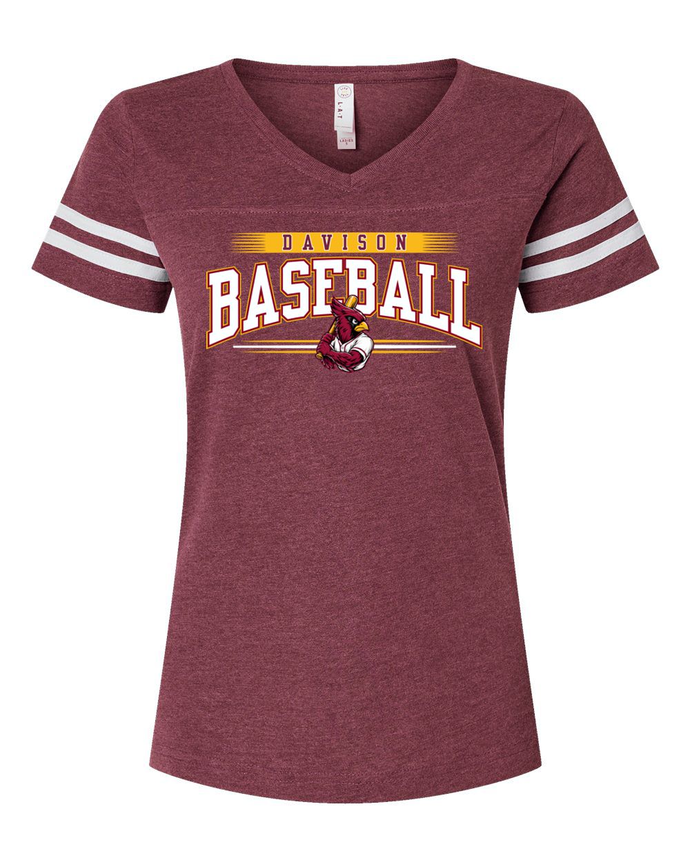 Davison Baseball Club Stripe Jersey Tee