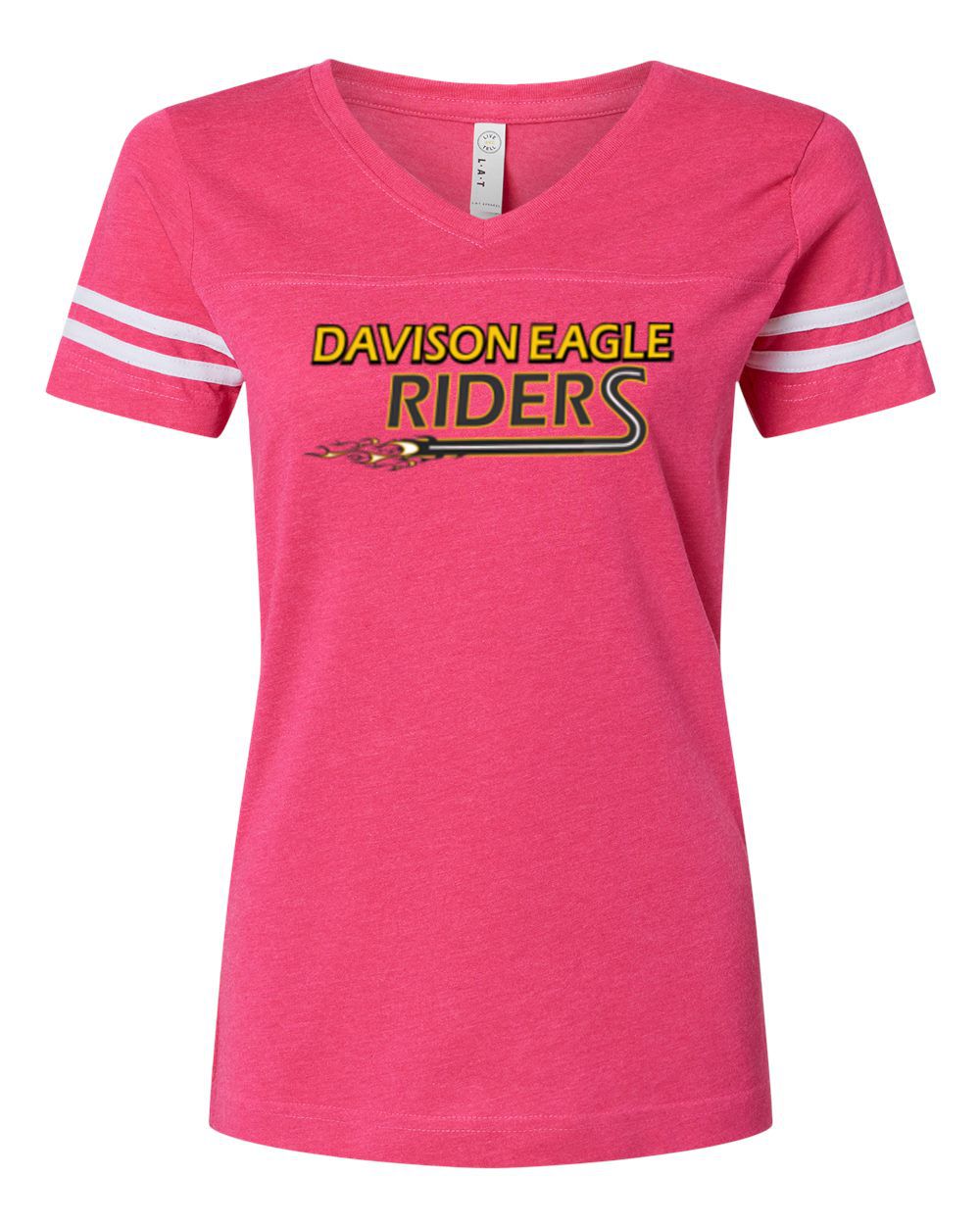 Davison Eagle Riders Stripe Jersey Tee