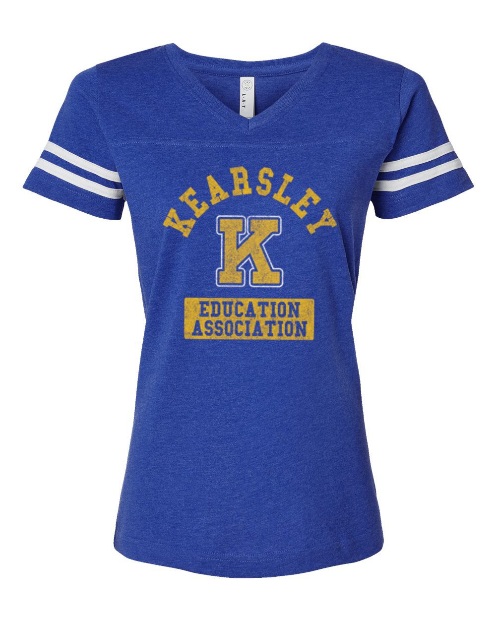 Kearsley Education Association Stripe Jersey Tee