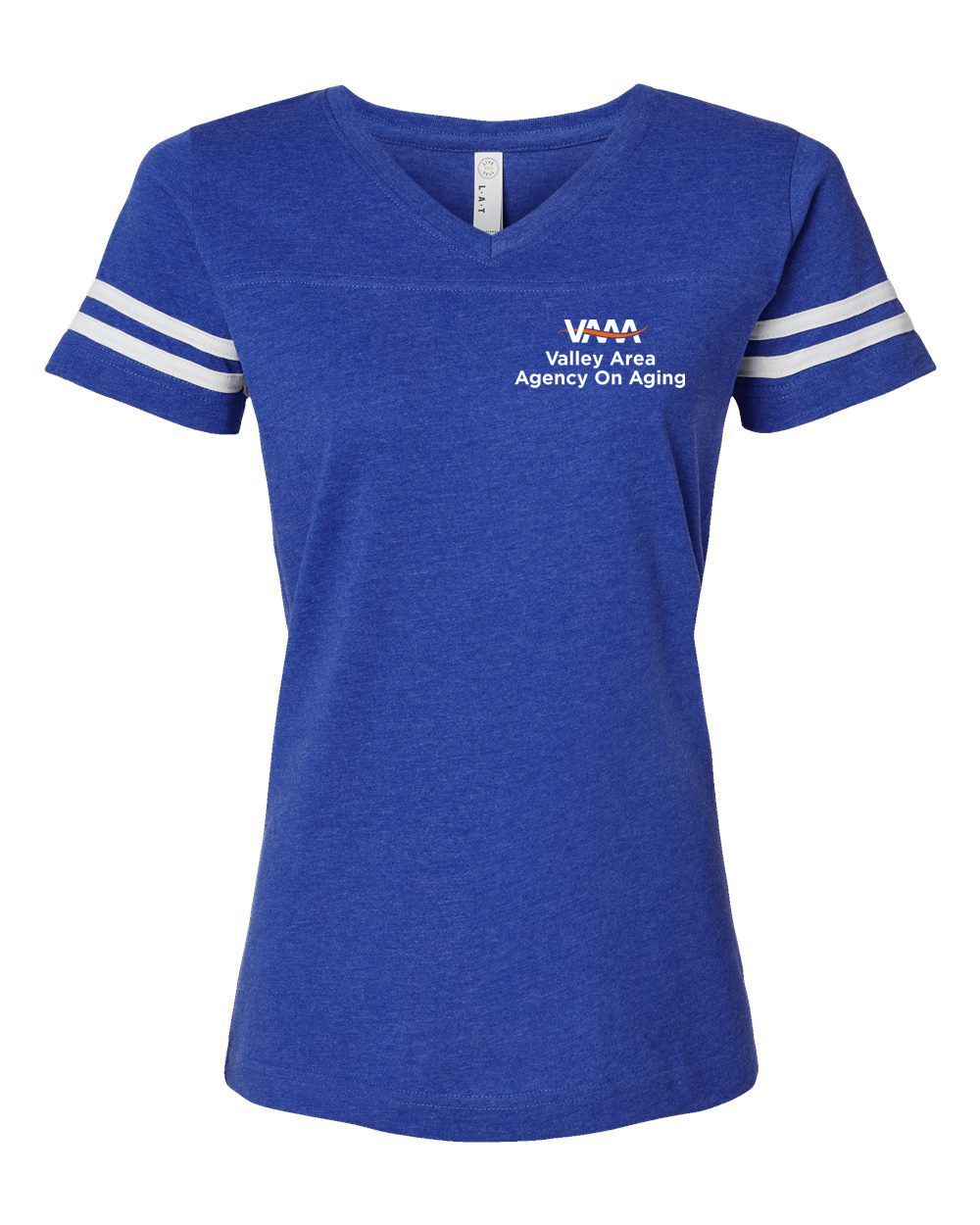 Valley Area Agency On Aging Stripe Jersey Tee