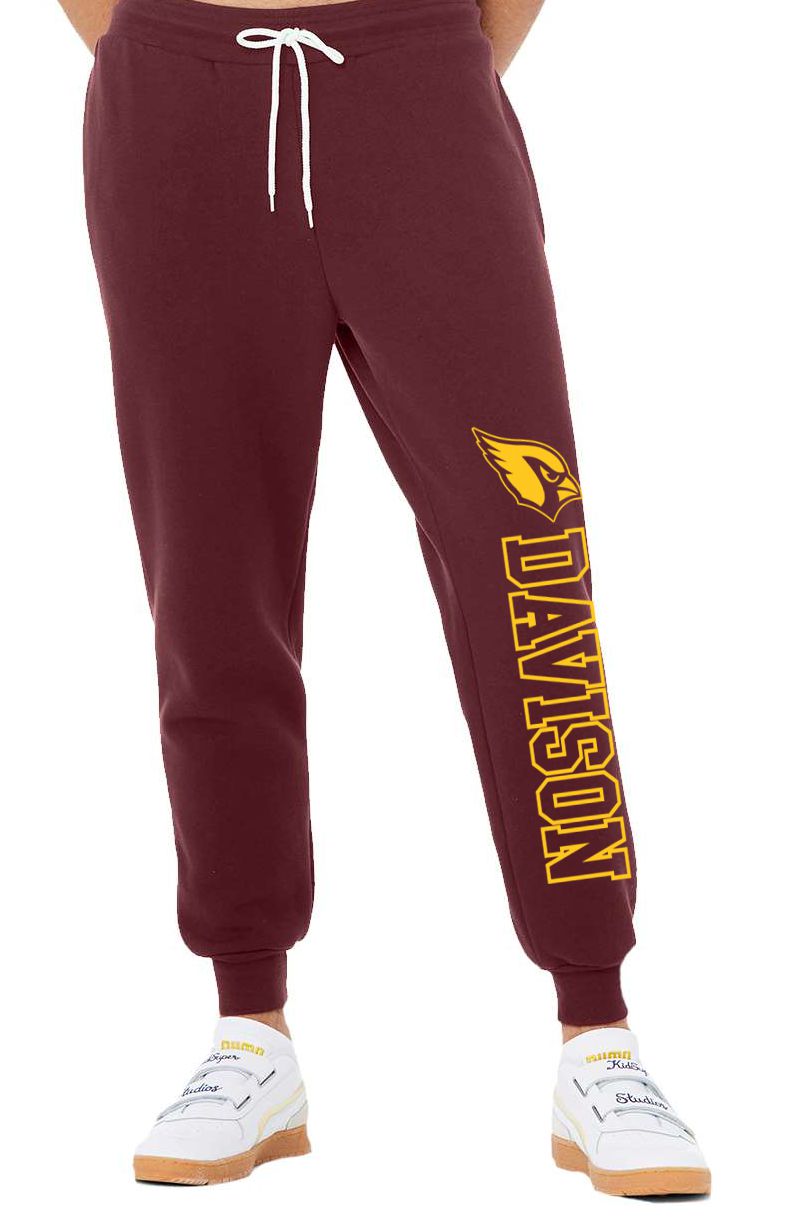 Davison Maroon Jogger
