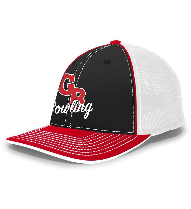 Grand Blanc Bowling Trucker Flexfit Cap