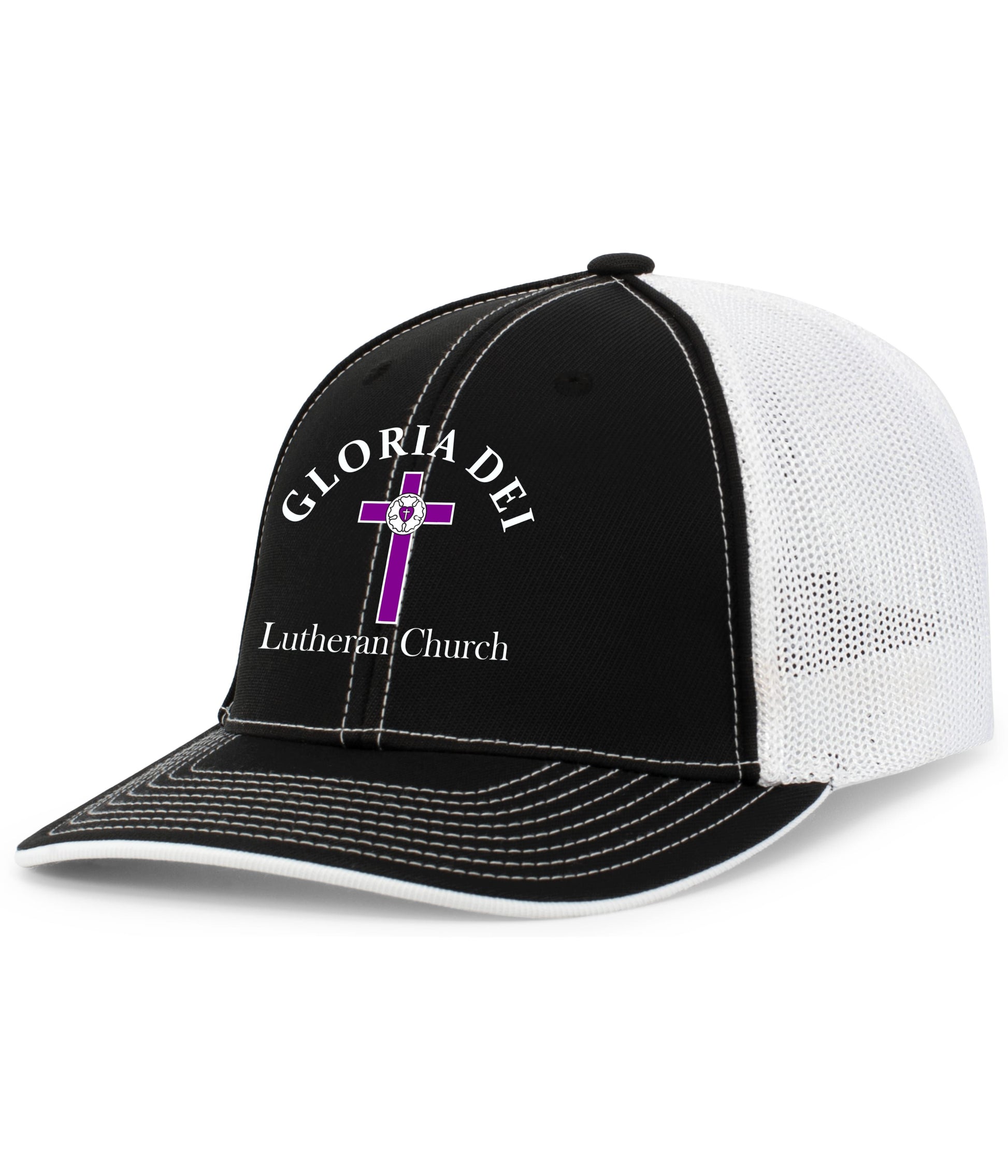 Gloria Dei Lutheran Church Trucker Flexfit Cap