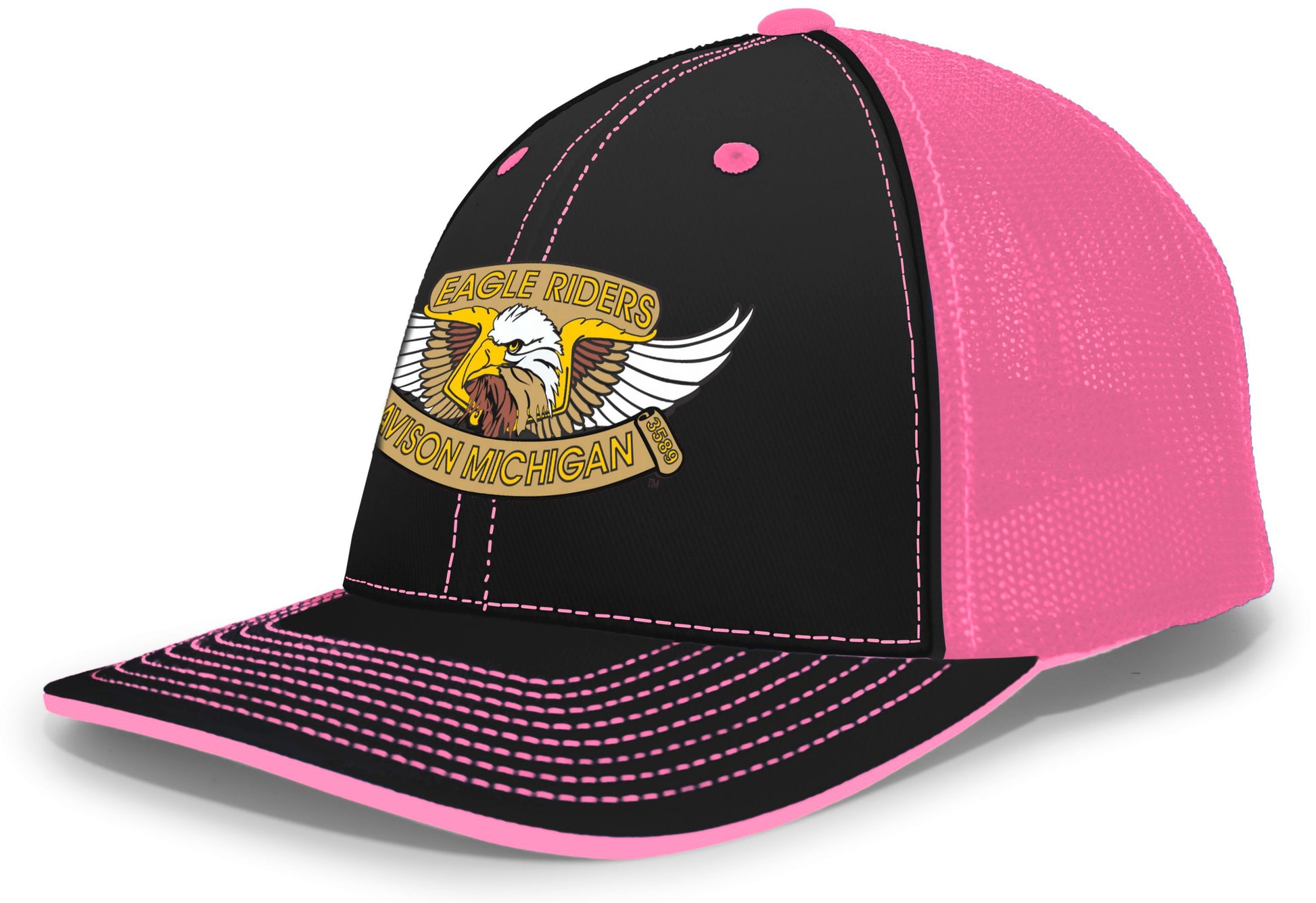 Davison Eagle Riders Trucker Flexfit Cap