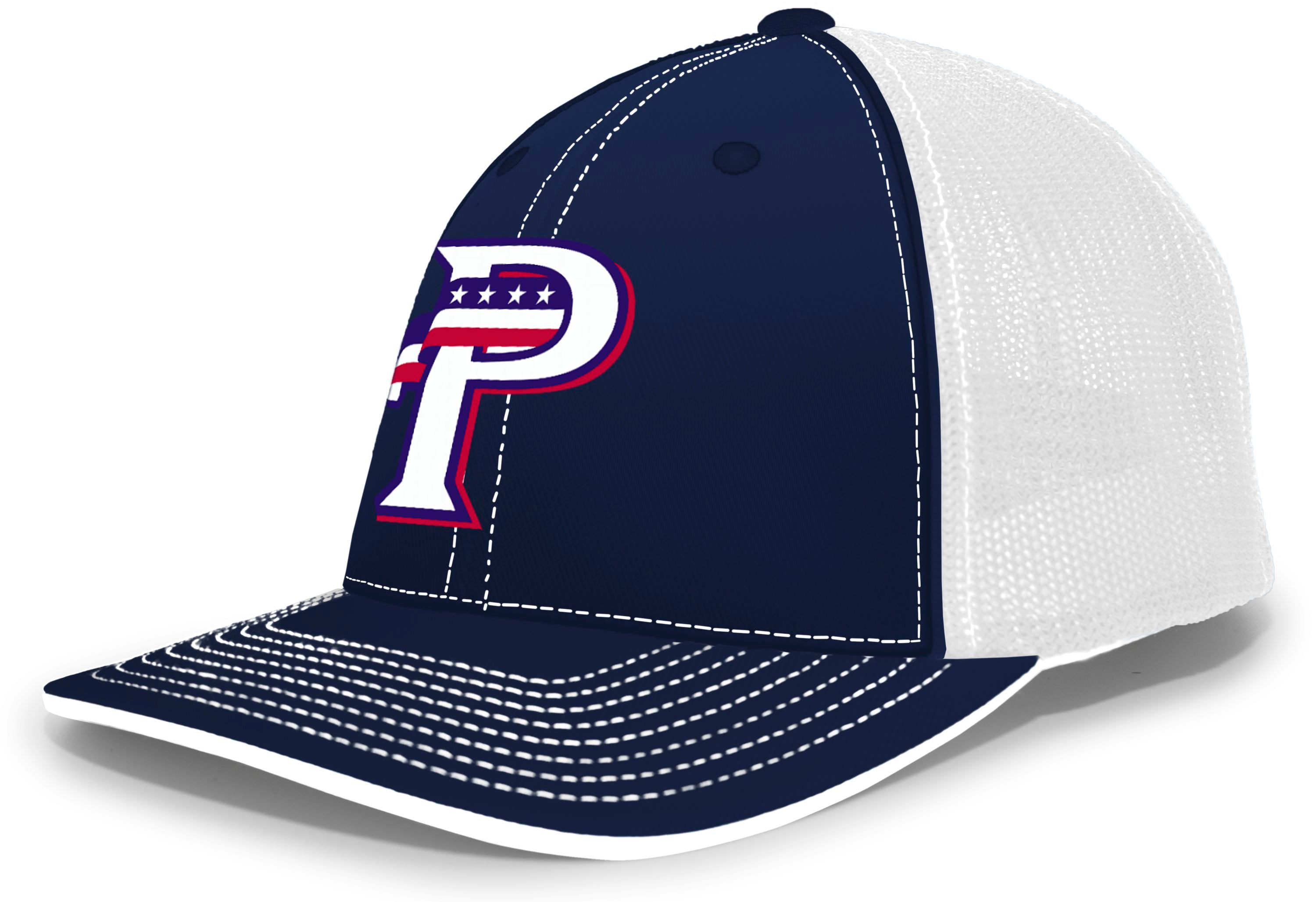 USA Prime Softball Trucker Flexfit Cap