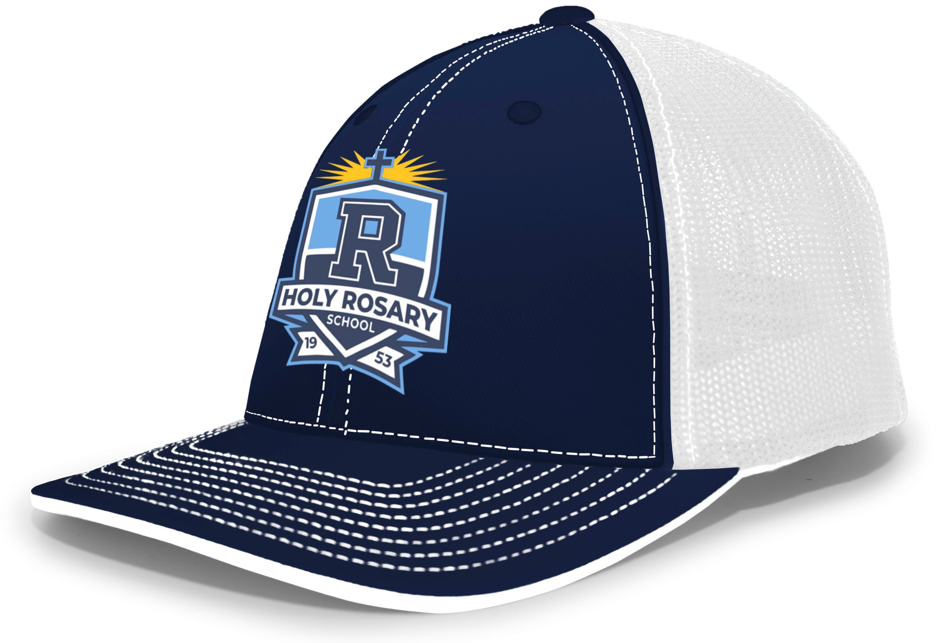 Holy Rosary Trucker Flexfit Cap