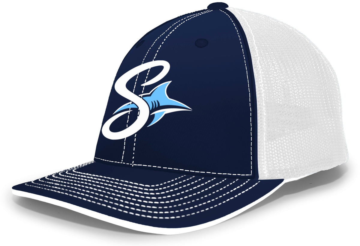 Sharks Softball Trucker Flexfit Cap