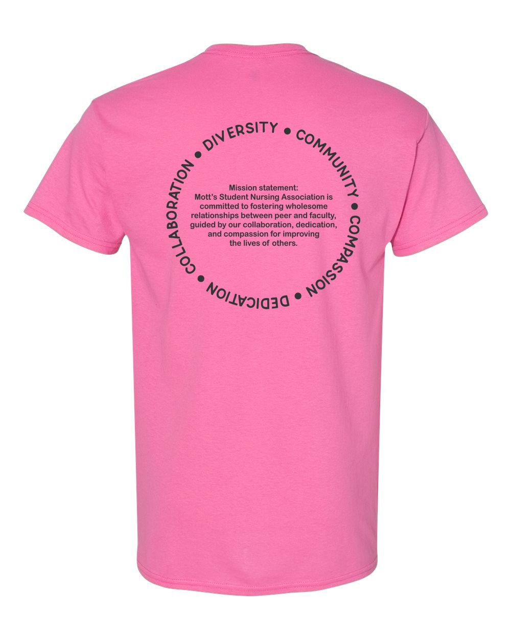 Mott CC Nursing Basic T-shirt - Mission Statement