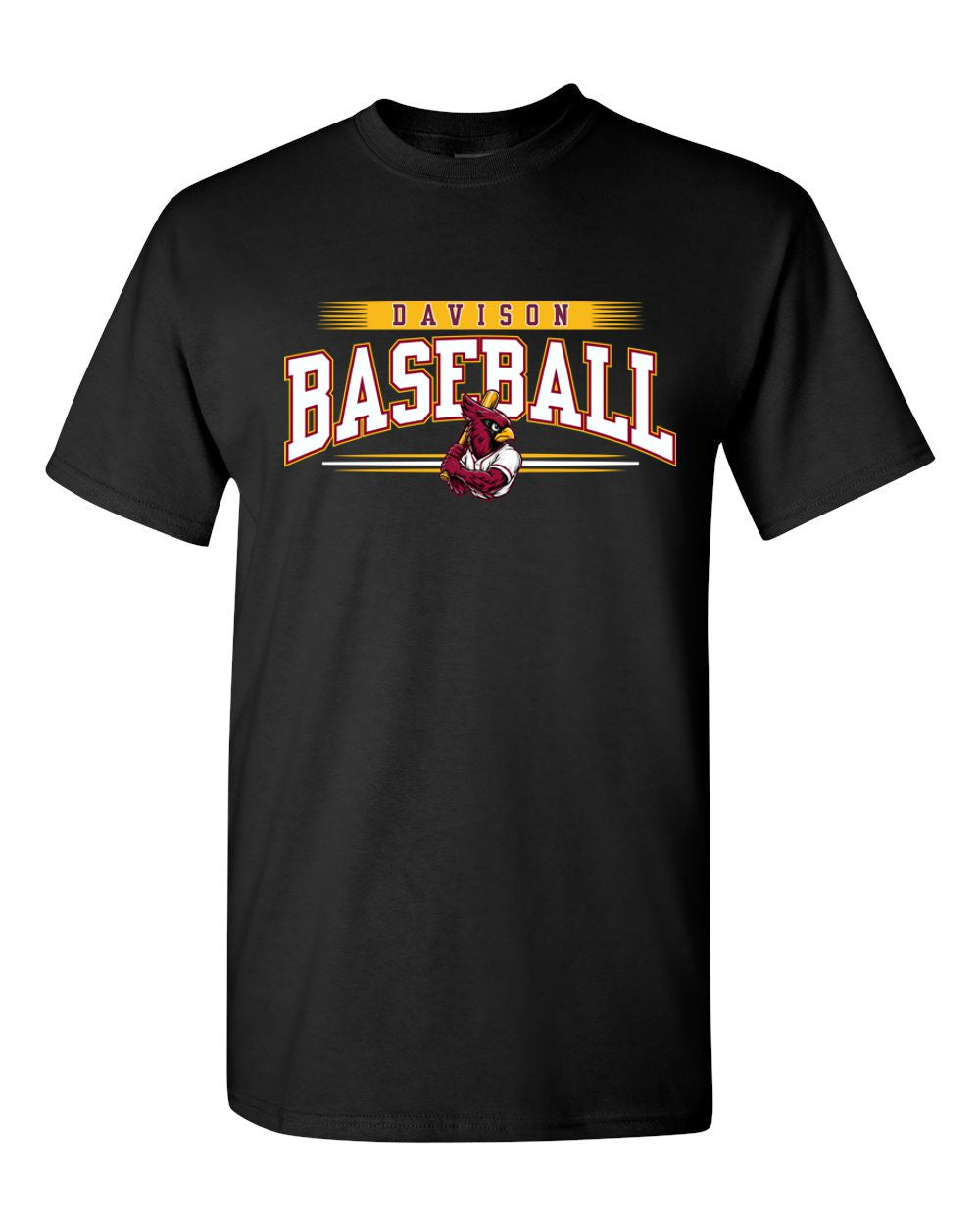 Davison Baseball Club Basic T-shirt