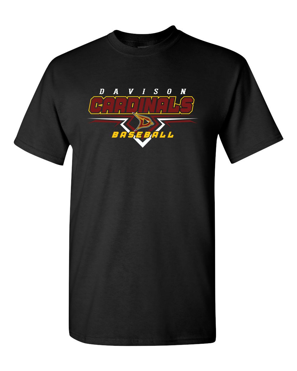Davison Baseball Basic T-Shirt