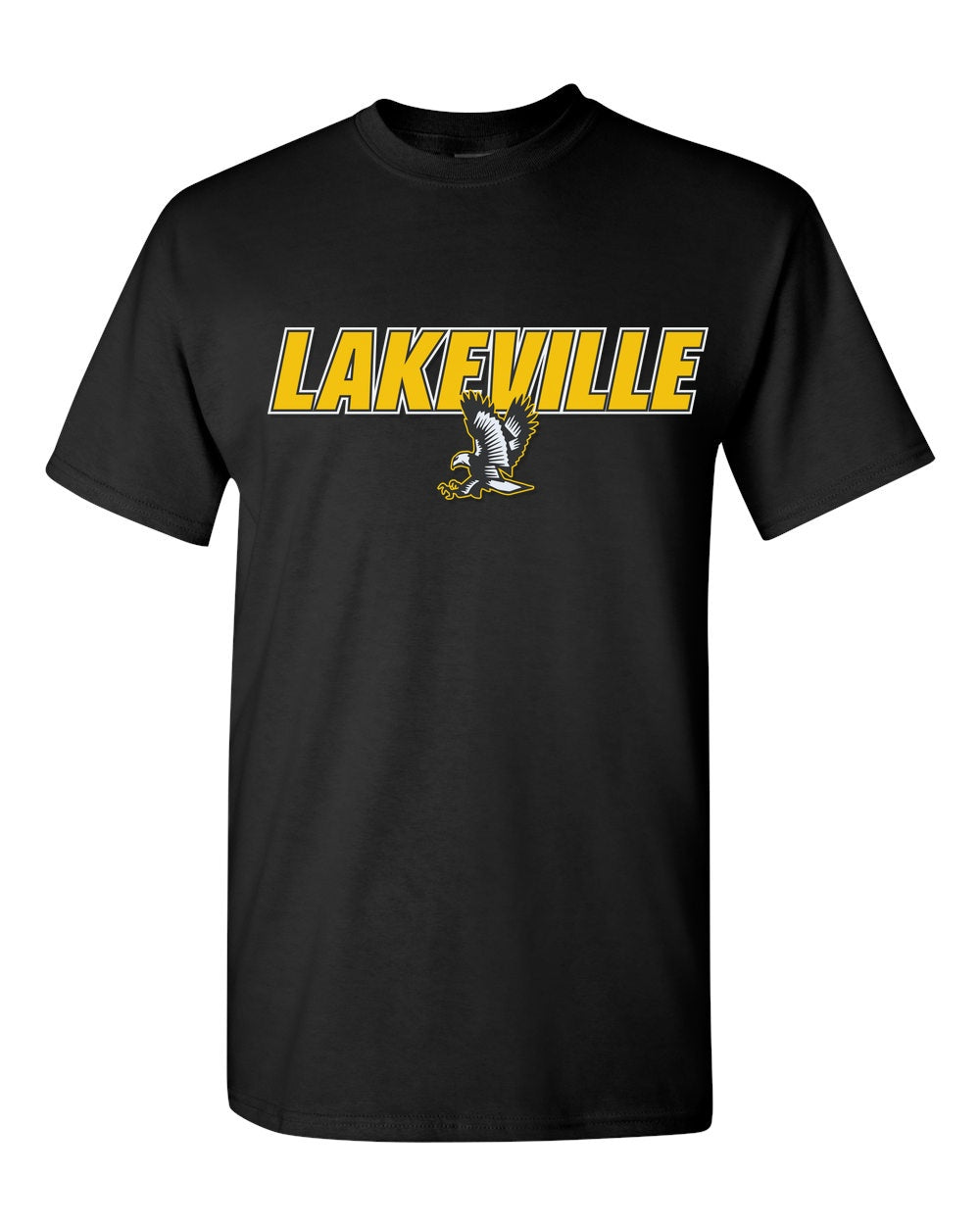 Lakeville Italic Over Logo Basic T-shirt