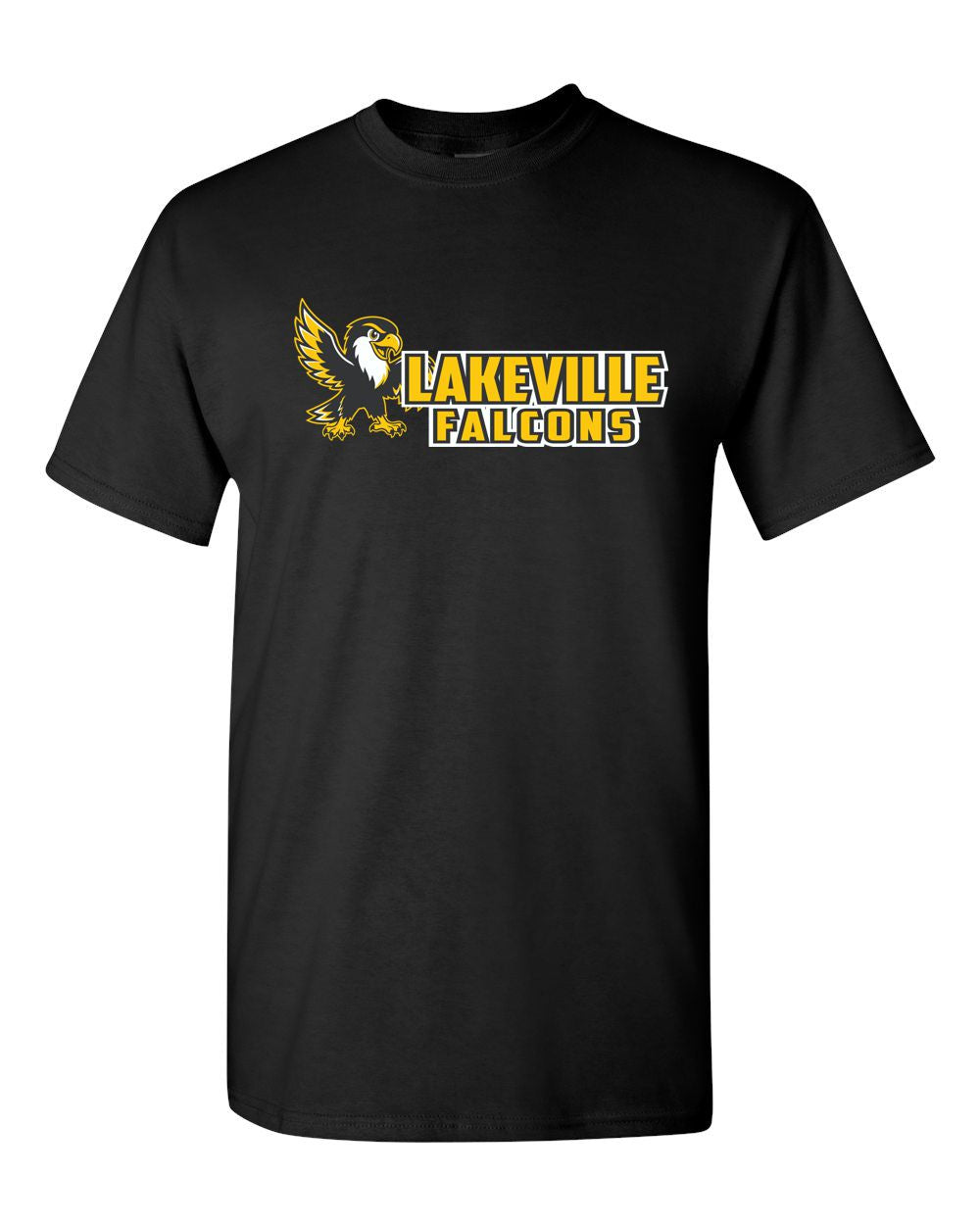 Lakeville Cartoon Falcons Basic T-shirt