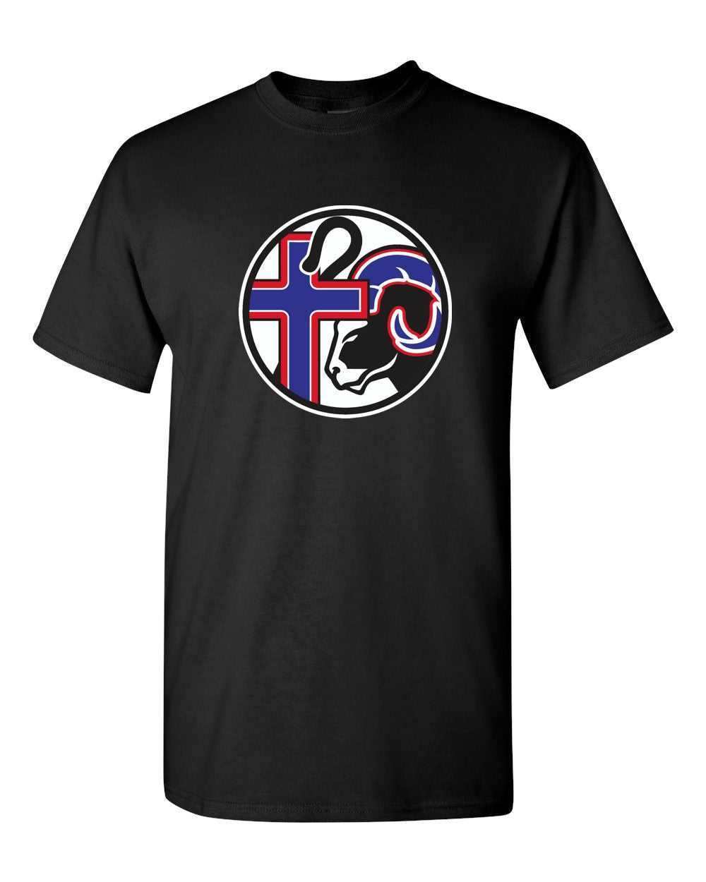 Good Shepherd Lutheran Circle Basic T-shirt