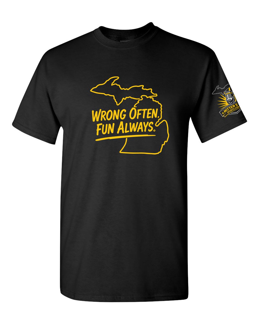 Mitten State Sports Corner Basic T-Shirt