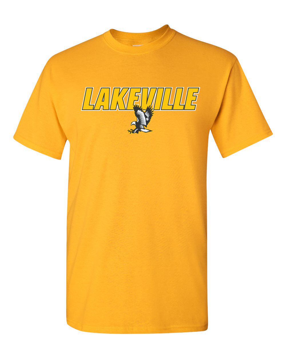 Lakeville Italic Over Logo Basic T-shirt