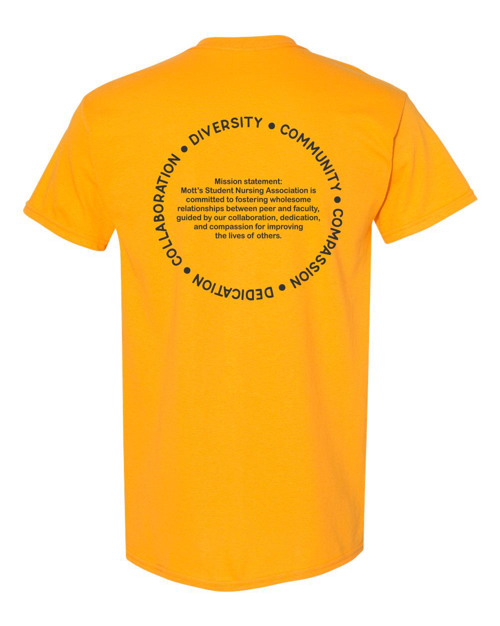 Mott CC Nursing Basic T-shirt - Mission Statement