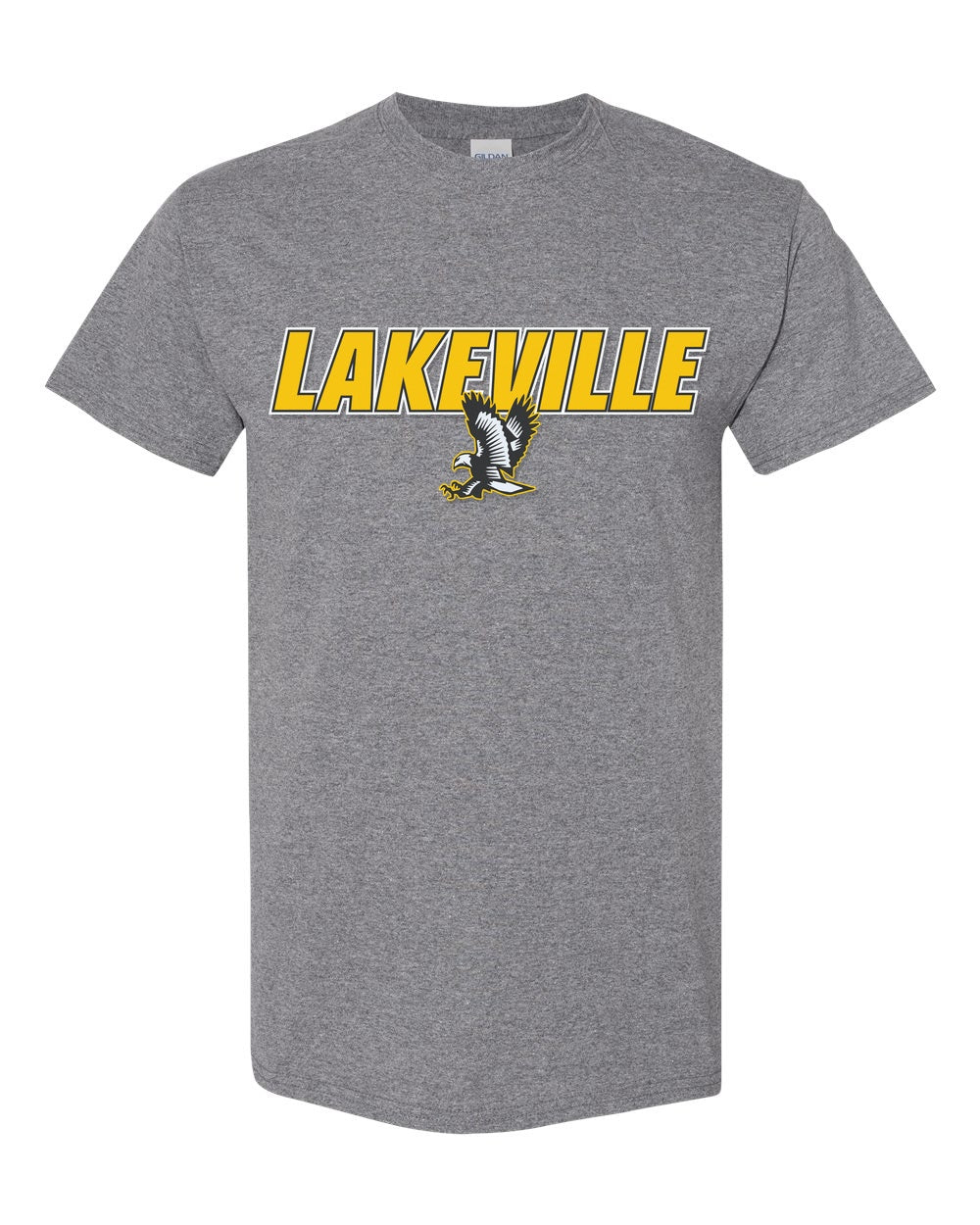 Lakeville Italic Over Logo Basic T-shirt