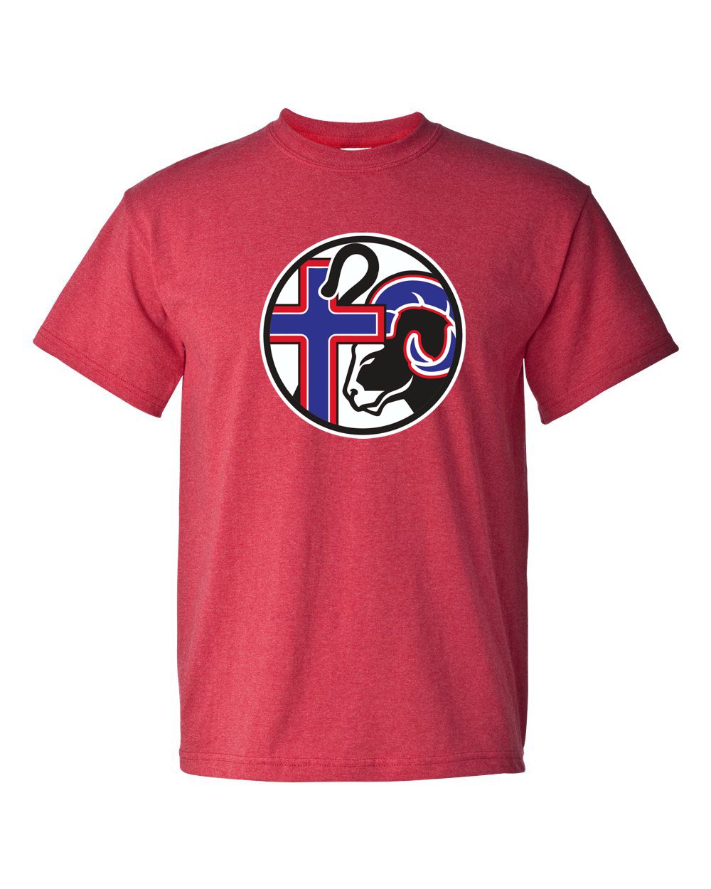 Good Shepherd Lutheran Circle Basic T-shirt