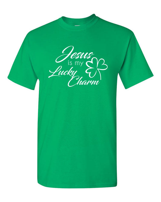 Jesus Is My Lucky Charm Basic T-shirt