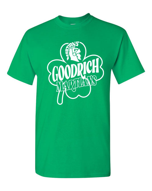Goodrich Martians St. Patrick's Day Basic T-shirt