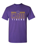 Caro Block Font Basic T-shirt - Schall