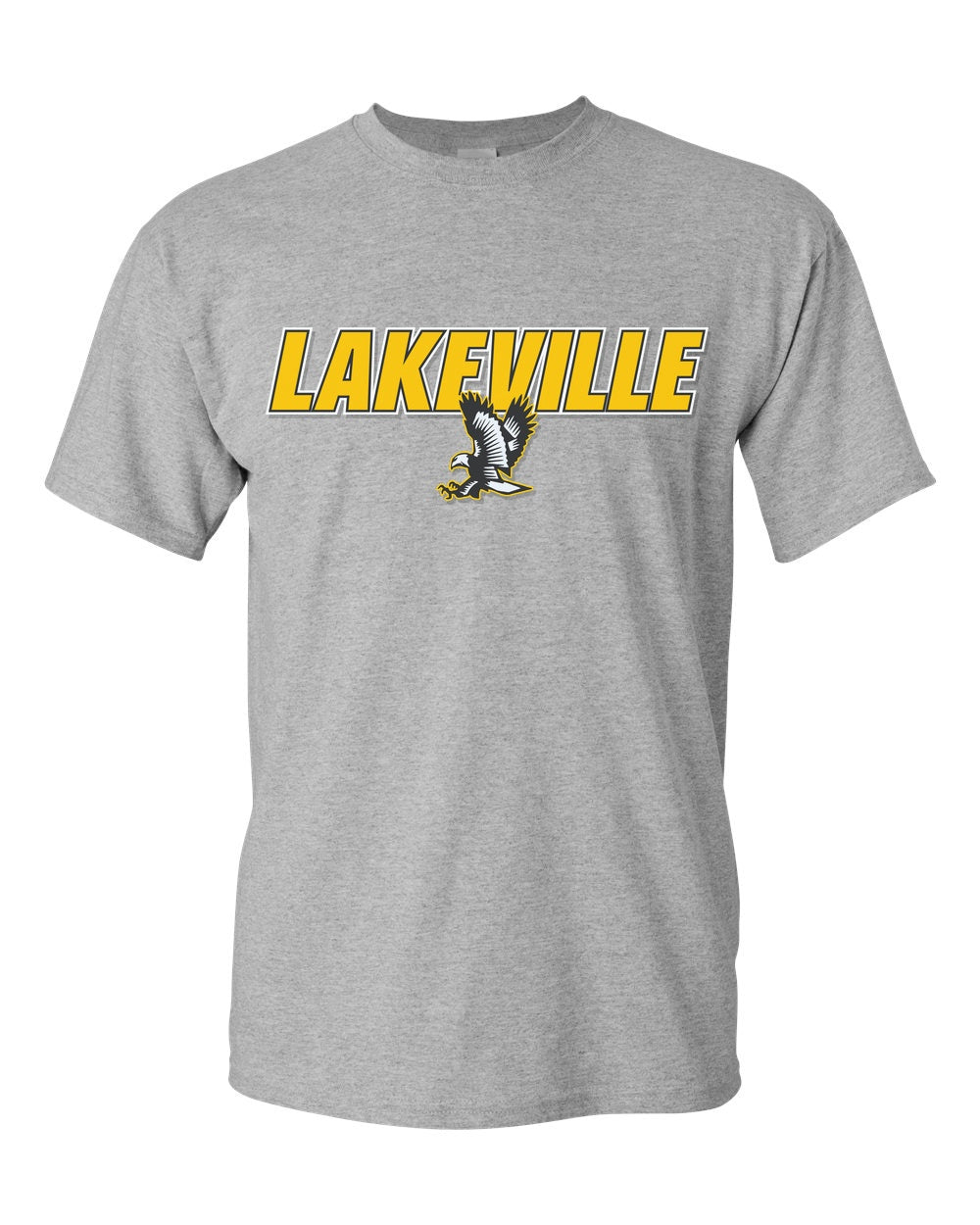 Lakeville Italic Over Logo Basic T-shirt