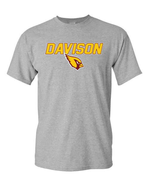 Davison  Italic Over Logo Basic T-shirt