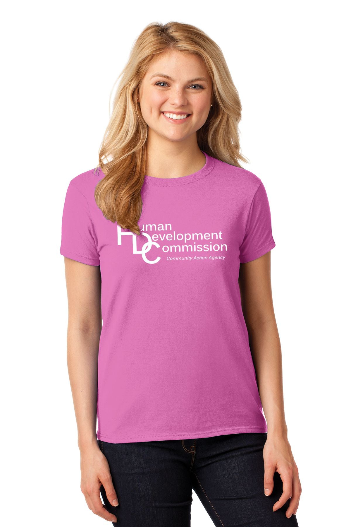 Human Development Commission Basic Ladies T-shirt