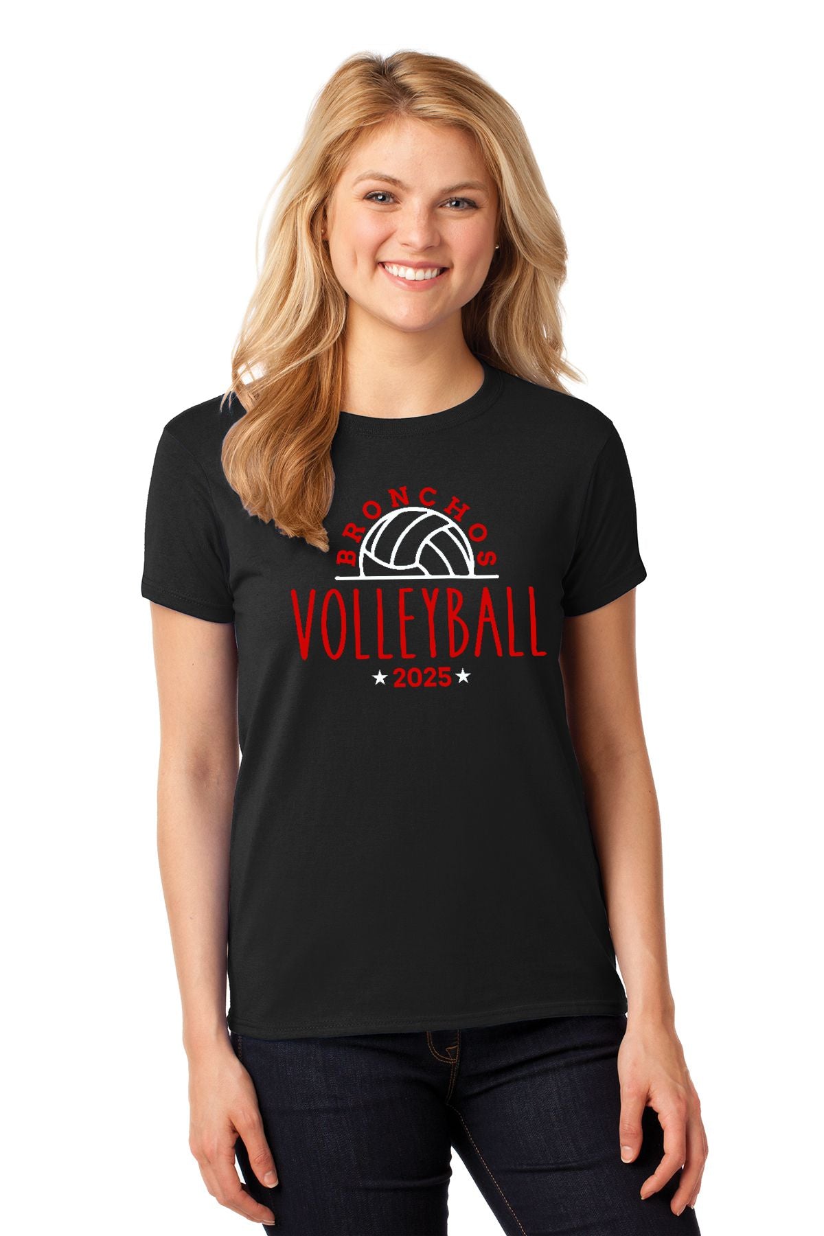 Holly Volleyball Ladies T-shirt