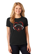 Grand Blanc Football Glitter T-shirt