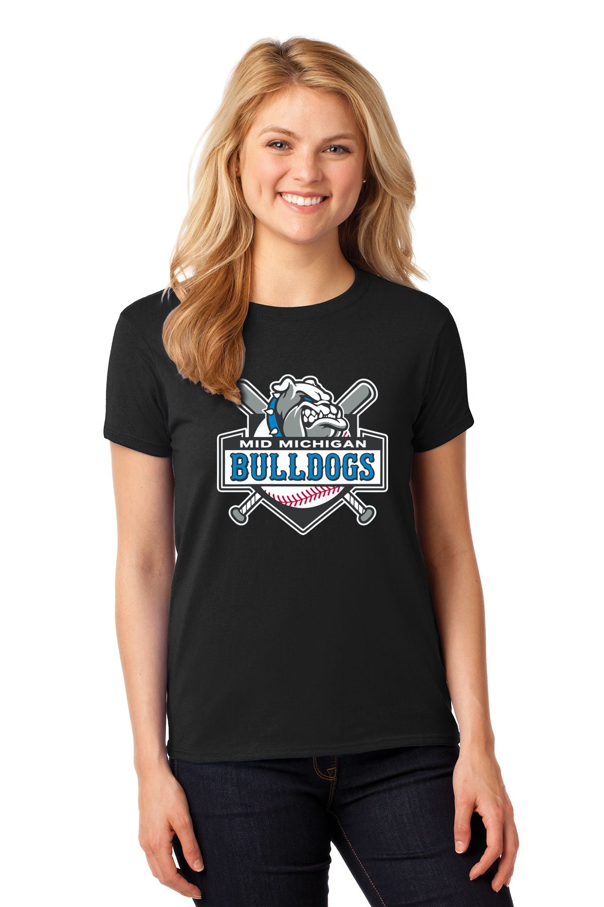 Mid Michigan Bulldogs Ladies T-shirt