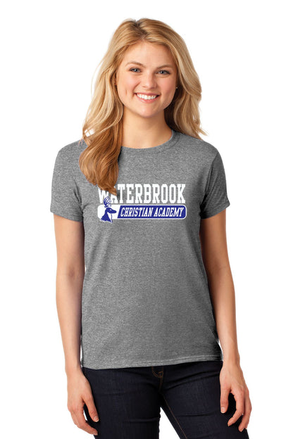 Waterbrook Christian Academy New 2024 Basic Ladies T-shirt