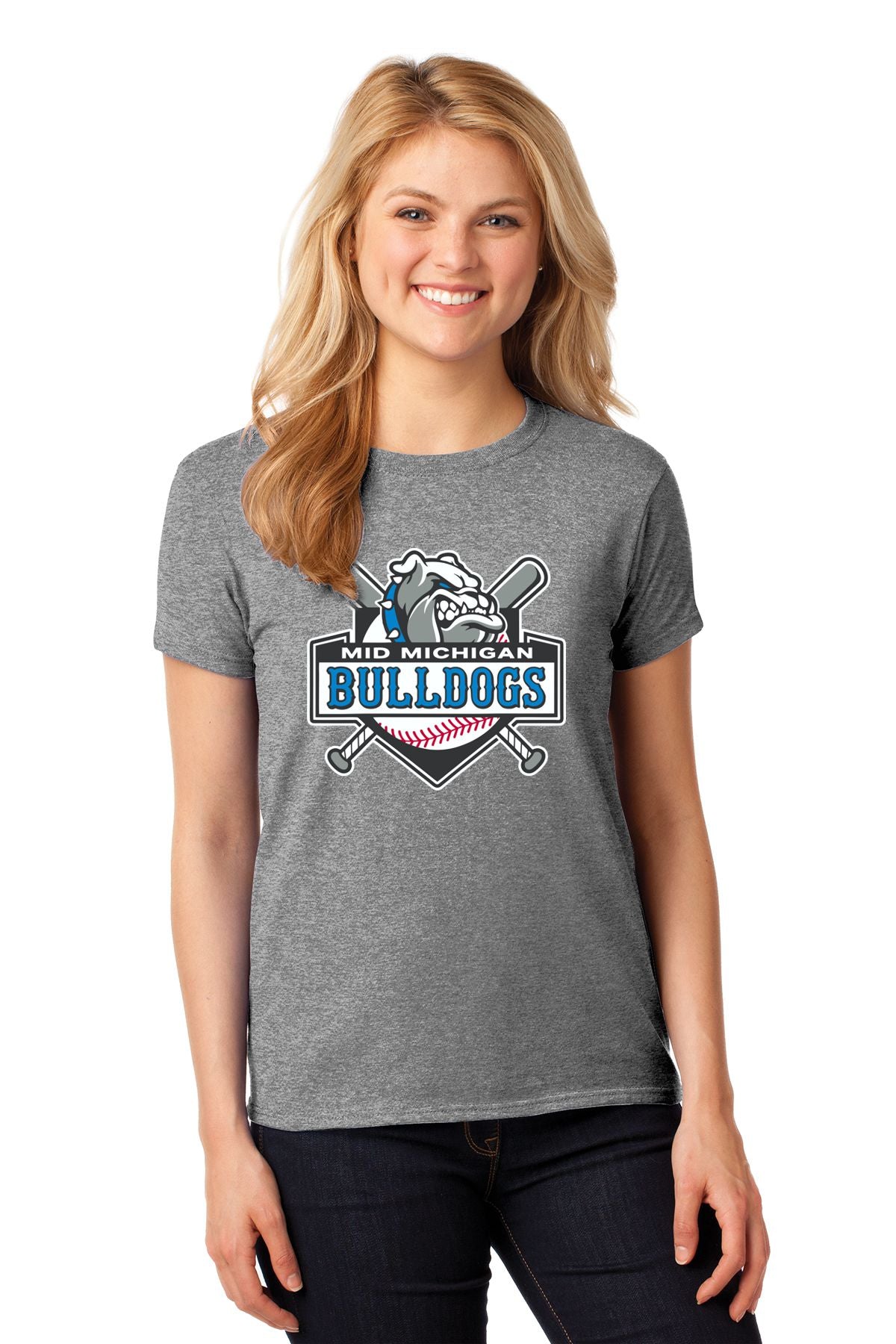 Mid Michigan Bulldogs Ladies T-shirt