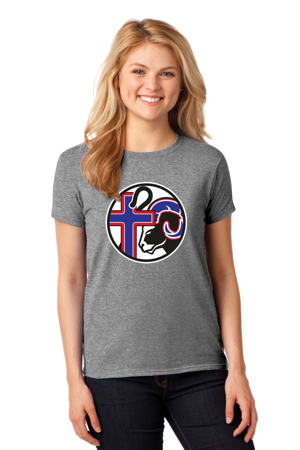 Good Shepherd Lutheran Circle Ladies T-shirt