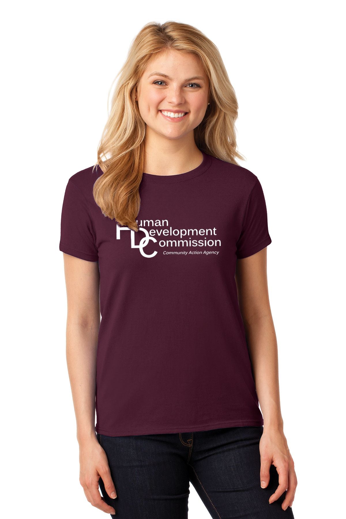 Human Development Commission Basic Ladies T-shirt