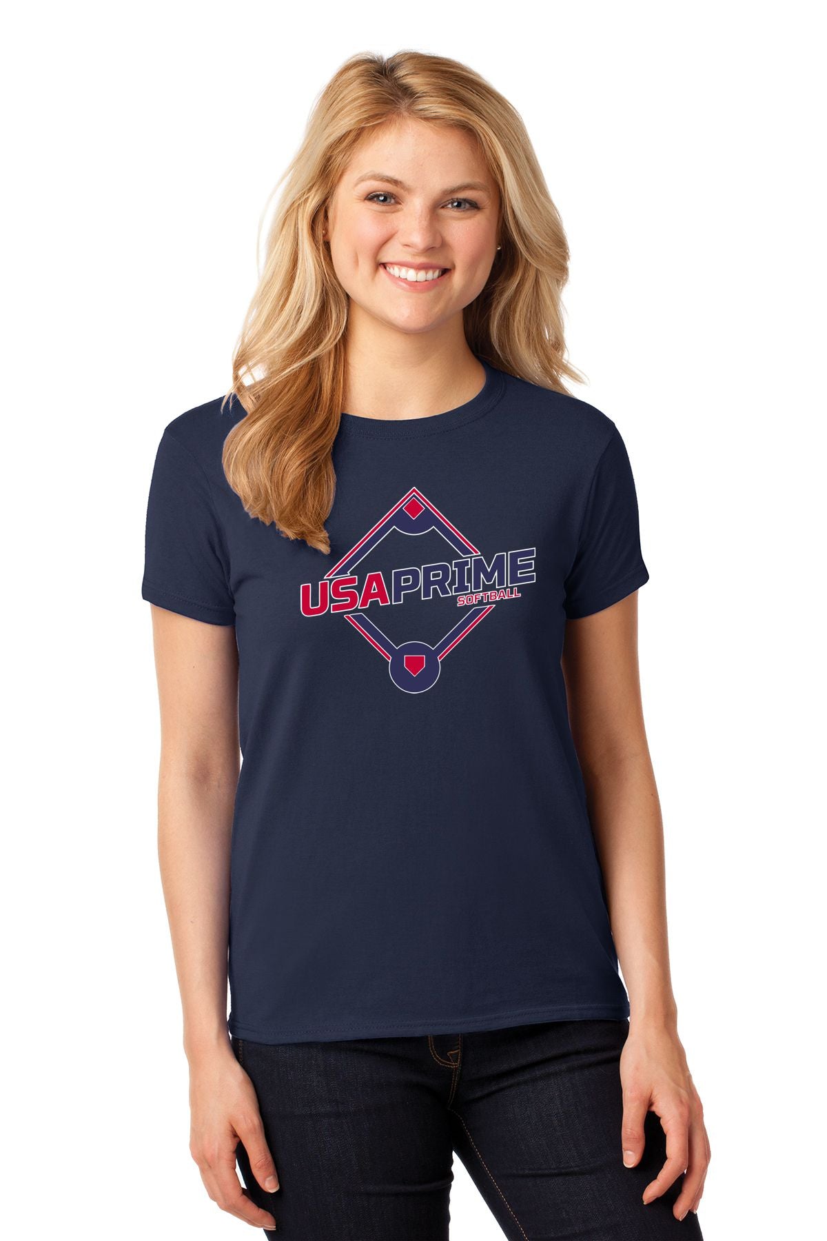 USA Prime Softball Basic T-shirt