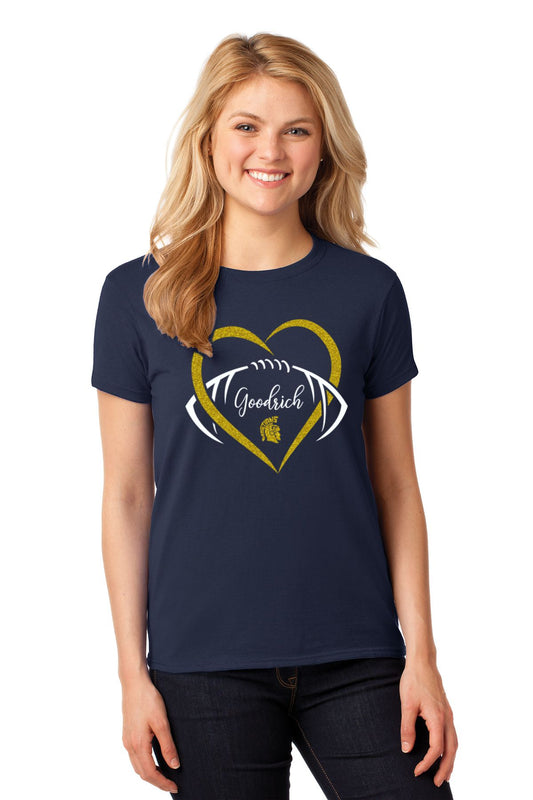 Goodrich Football Glitter T-shirt
