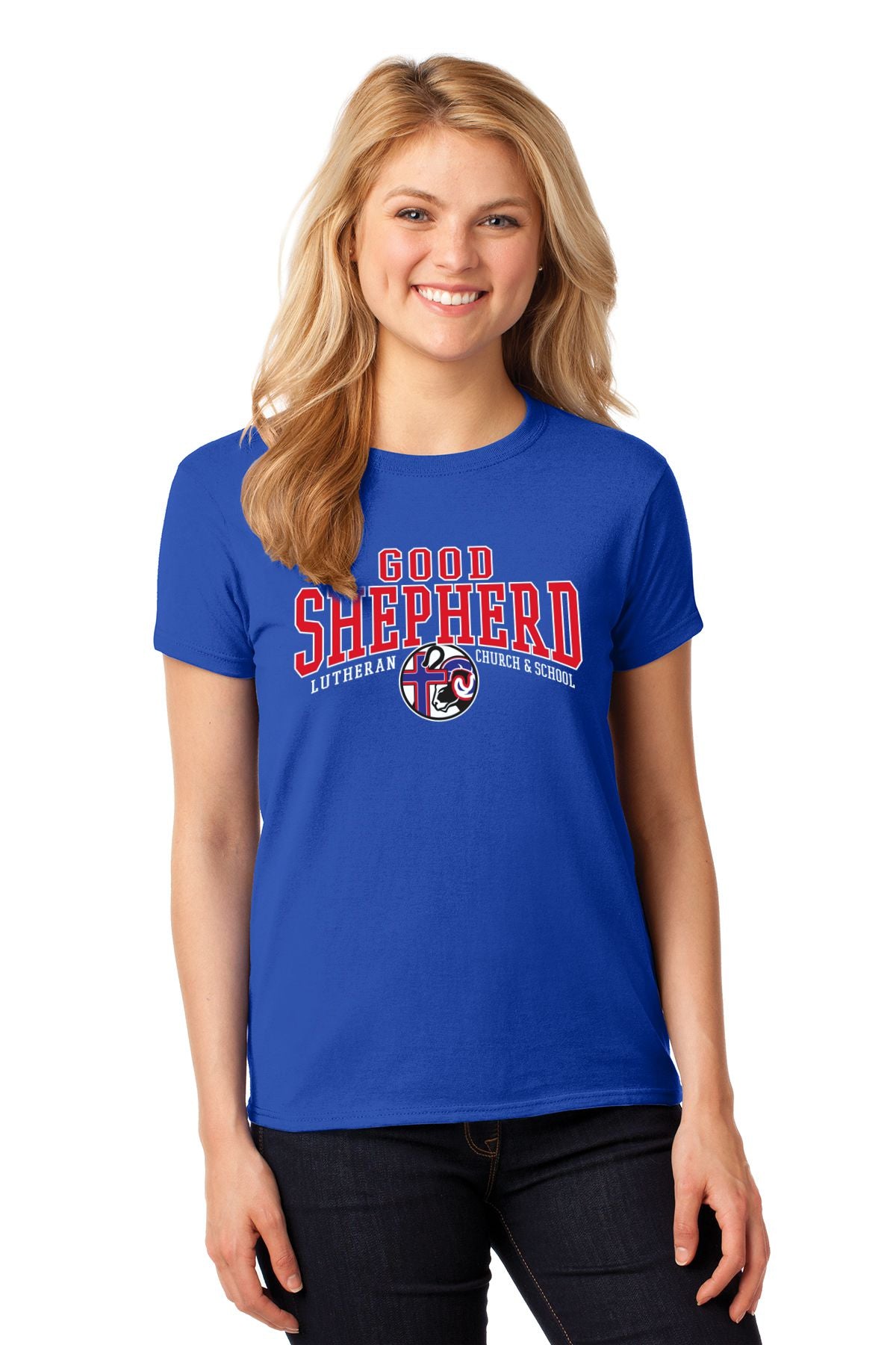 Good Shepherd Lutheran Ladies T-shirt